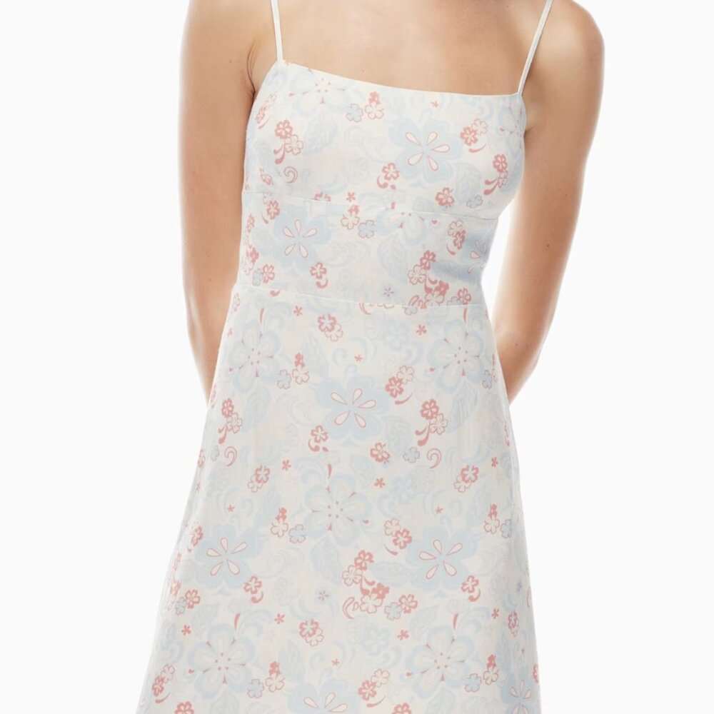 Sunday Best Jackson Spaghetti-strap mini dress